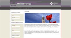 Desktop Screenshot of ottawaradiology.com